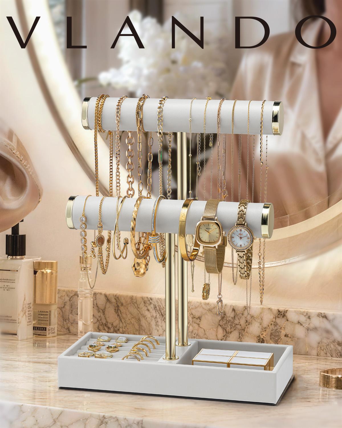 VLANDO Organiseur de bijoux cl - Jewelry Essentials Watches avis et prix