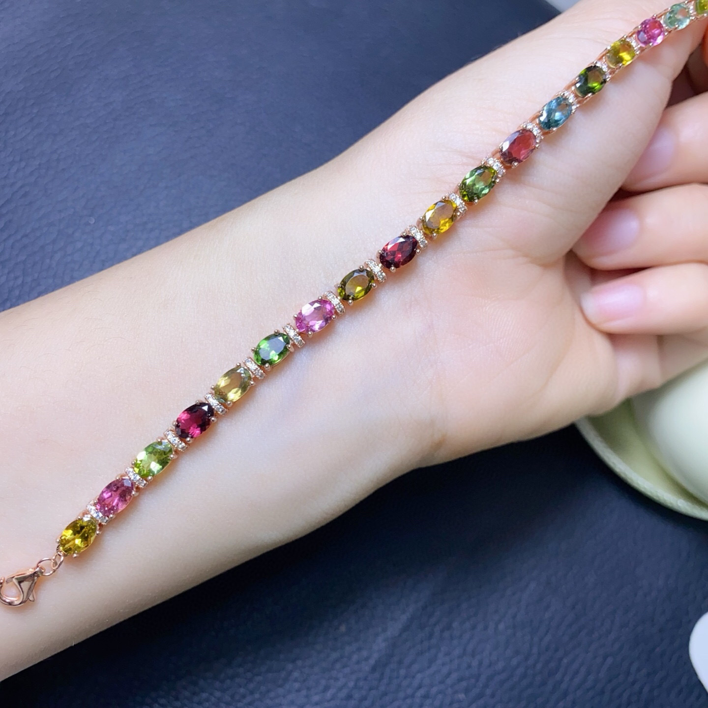 Bracelet en argent 925 avec to - Gemstone Bracelet Healing avis et prix