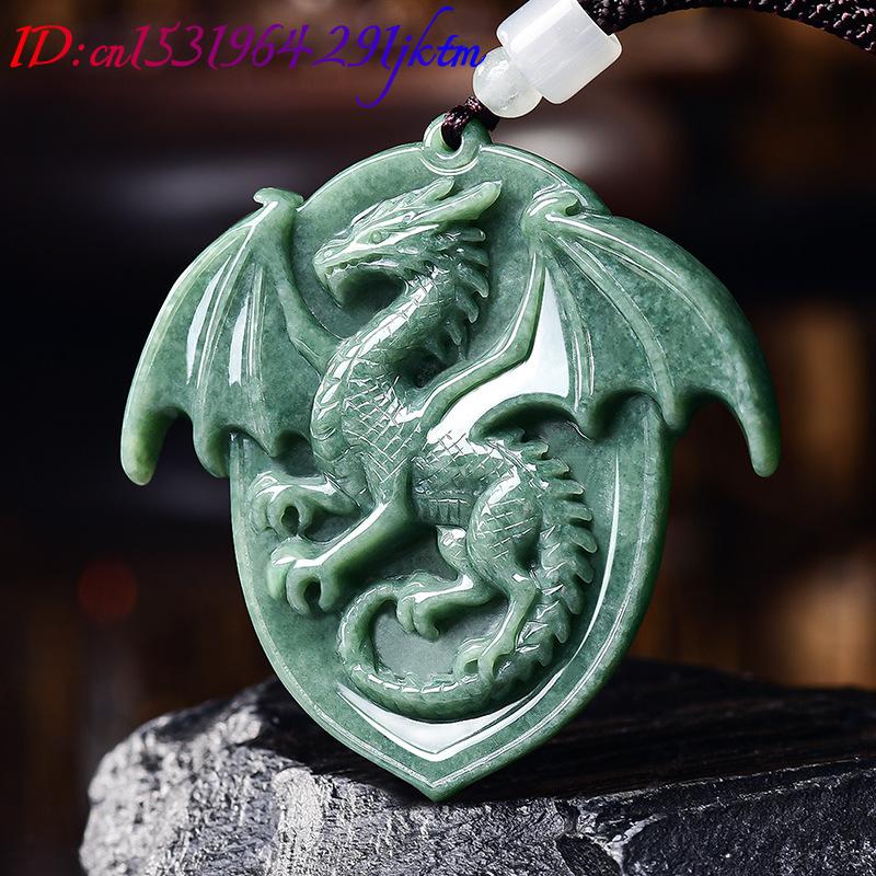Collier pendentif Dragon en ja - Jewelry & Watches Store avis et prix