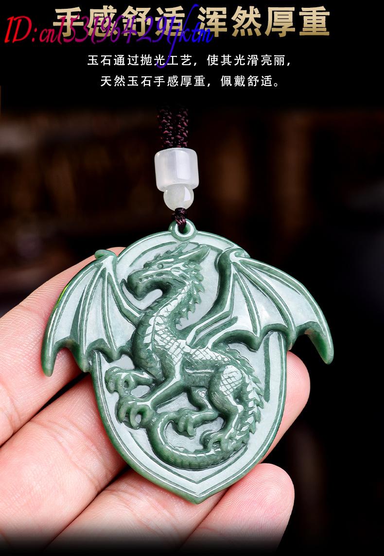 Collier pendentif Dragon en ja - Jewelry & Watches Store avis et prix